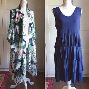 Kimono and dress - worn once!